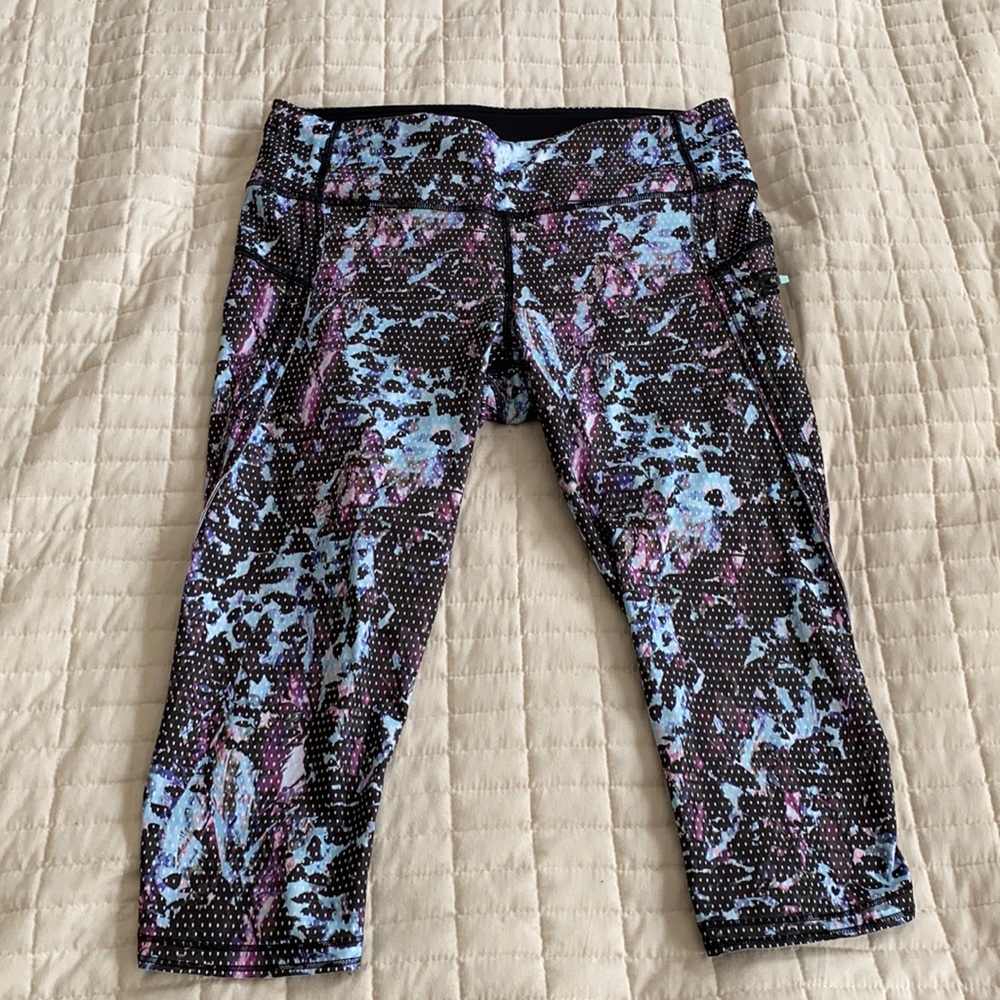 LULULEMON cropped printed leggings 8